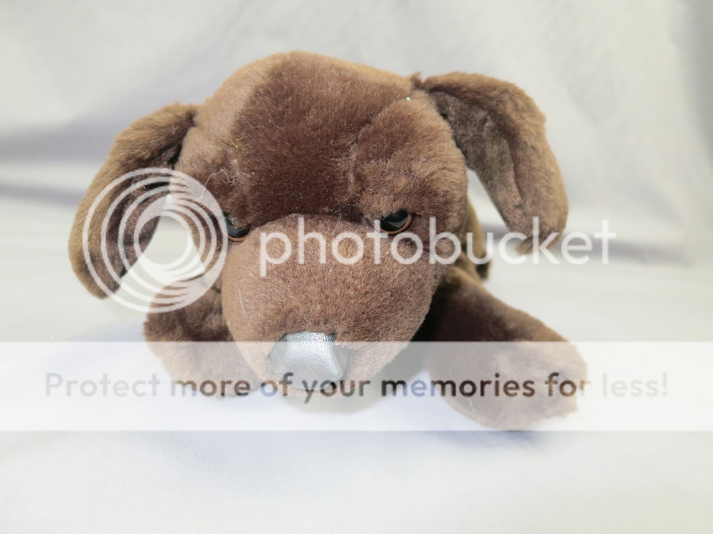 chocolate lab stuffed dog